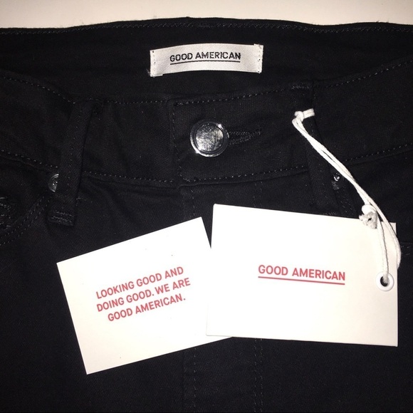 Good American Good Legs Lace Up Skinny High Rise Jeans 2/26 NWT - Picture 14 of 16